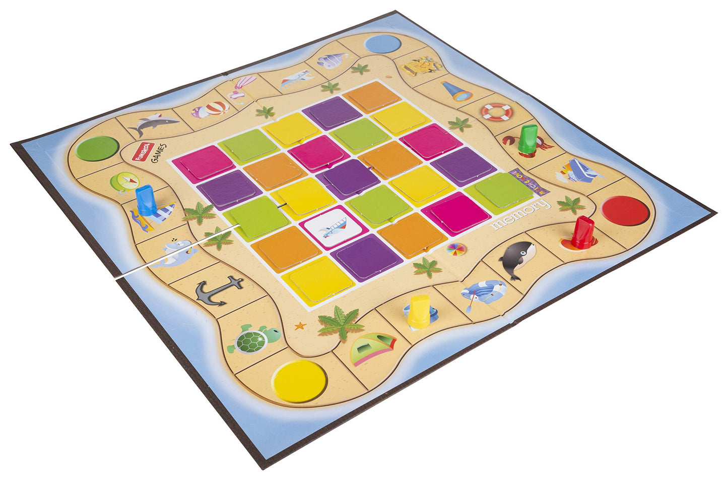 Funskool Match & Move Memory Board Strategy Game