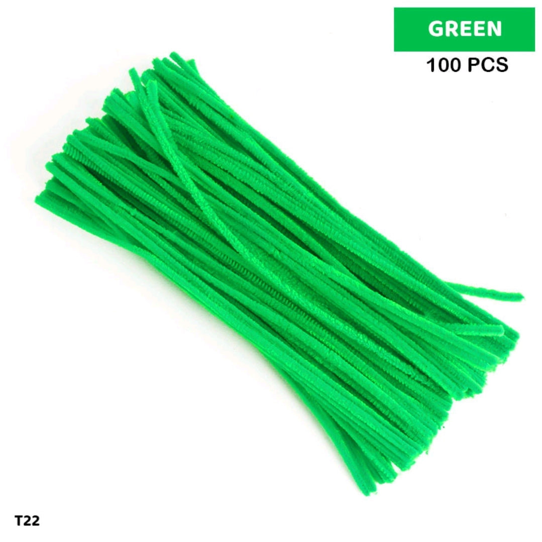 Pipe Cleaner Plain 100 Pc's Single Shades