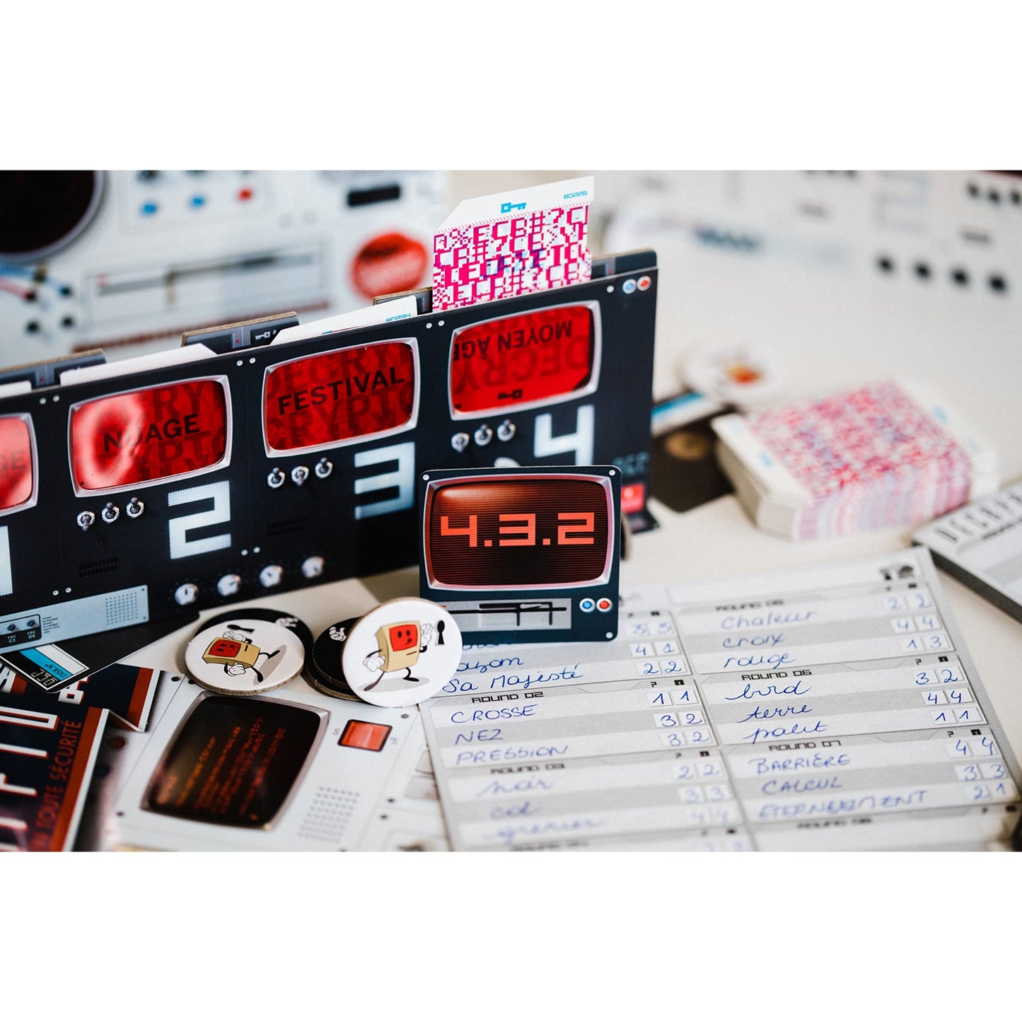 Decrypto Deduction Party Game