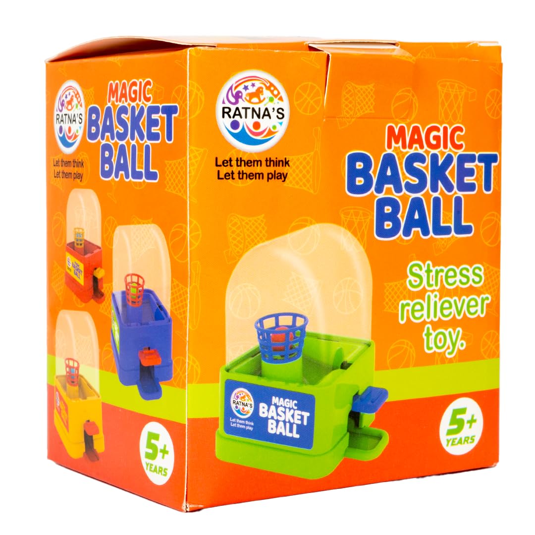 Ratna's Mini Magic Basket Ball Shooting Game, Handheld Tabletop Party Games, Return Gift for Kids