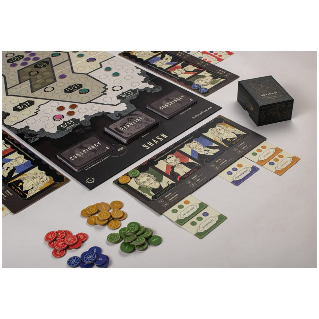 Shasn The Political Strategy Board Game