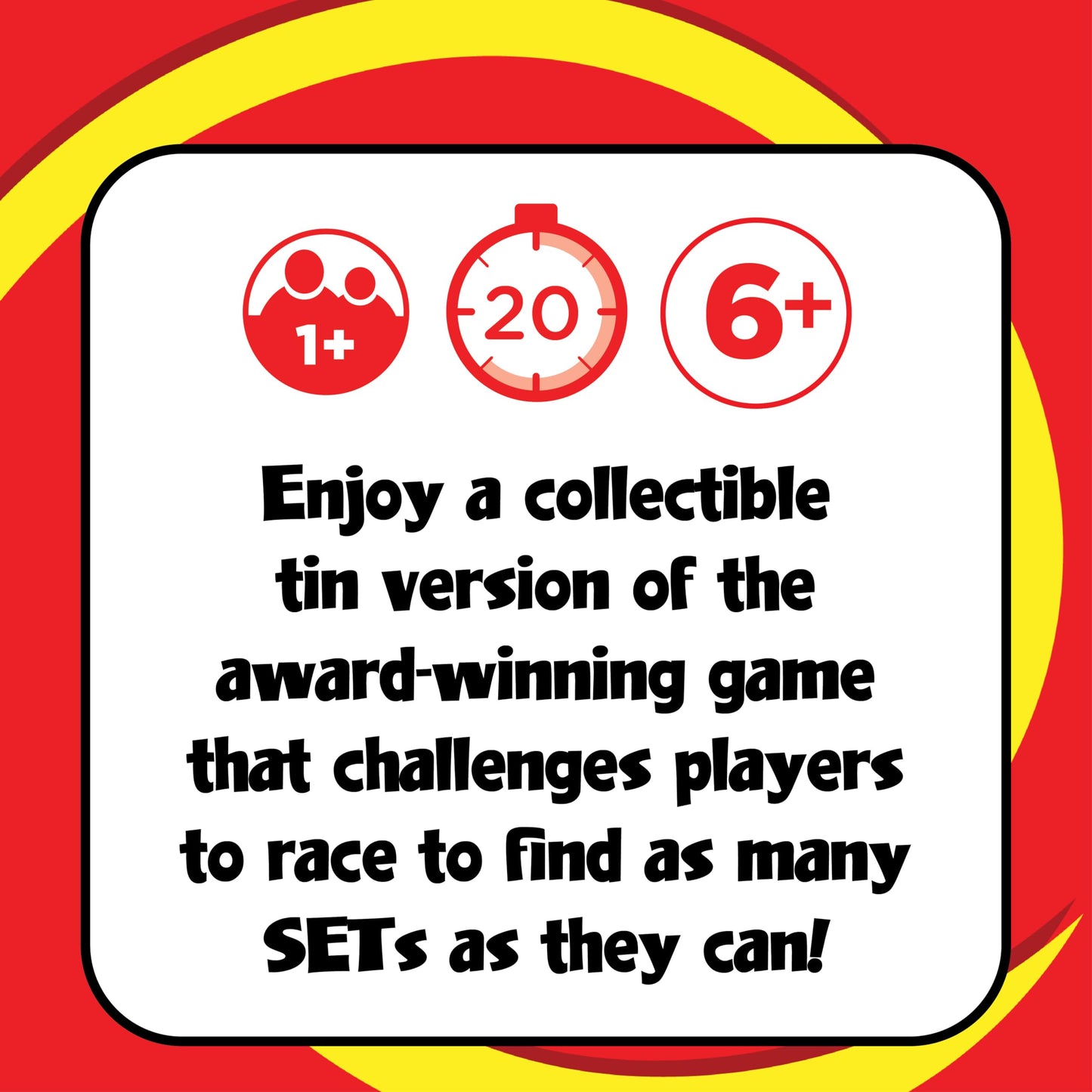 PlayMonster SET - The Family Card Game of Visual Perception Race to Find The Matches
