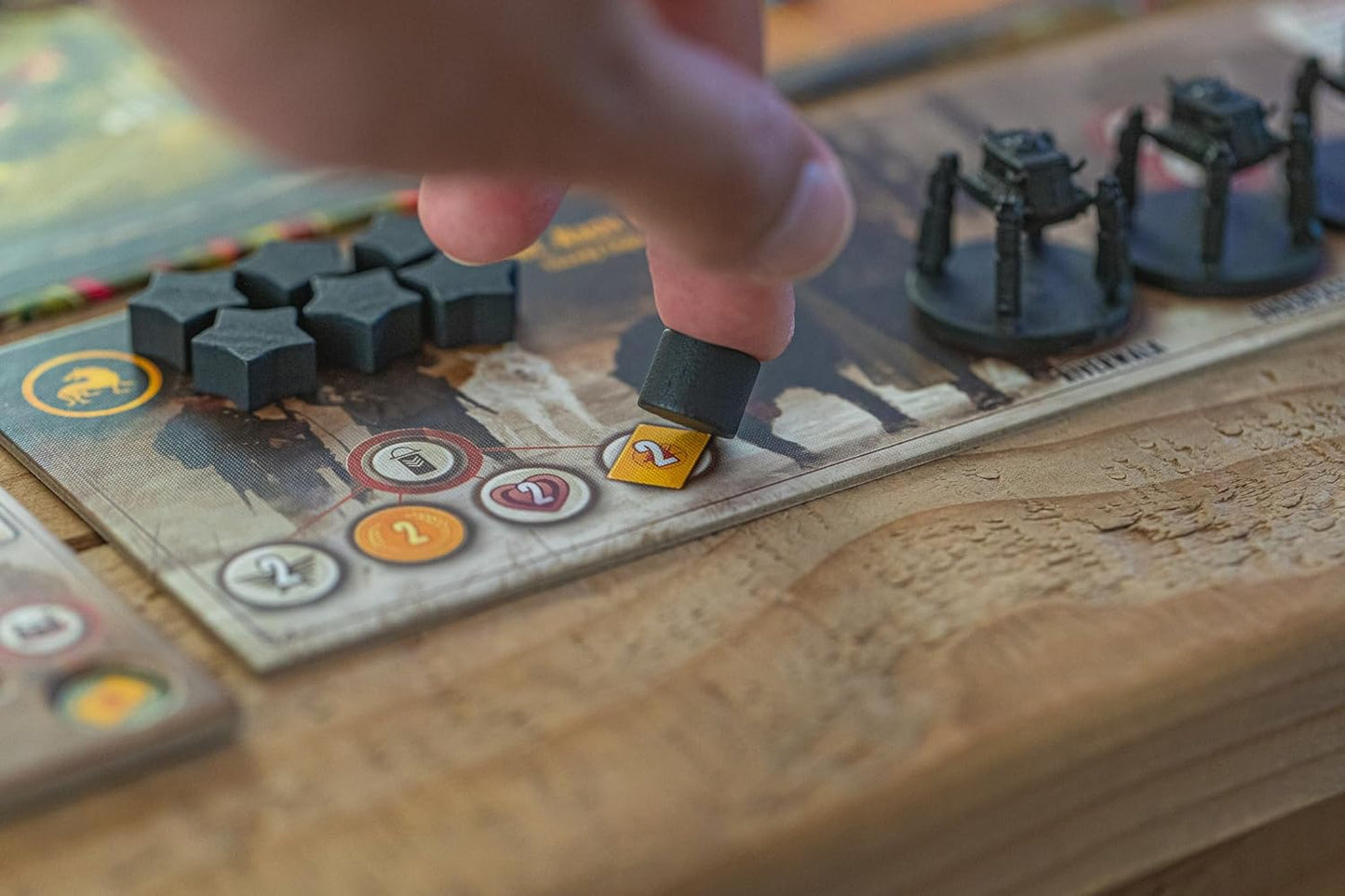 Stonemaier Games Scythe - an Engine Building Area Control Strategy Board Game