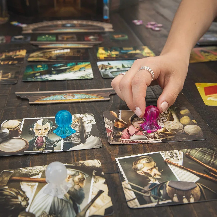 Asmodee Mysterium Board Game - Enigmatic Cooperative Mystery Game with Ghostly Intrigue