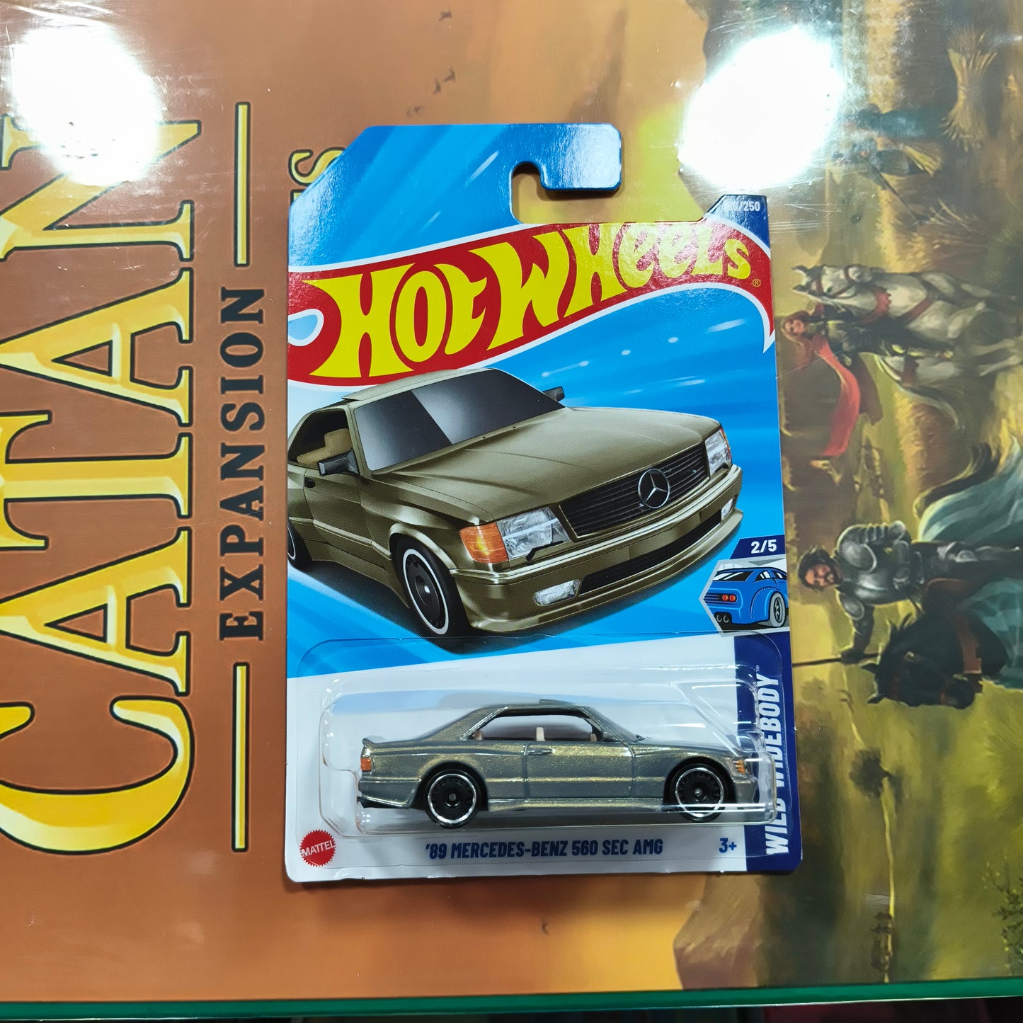 Hot Wheels '89 Mercedes-Benz 560 Sec Amg