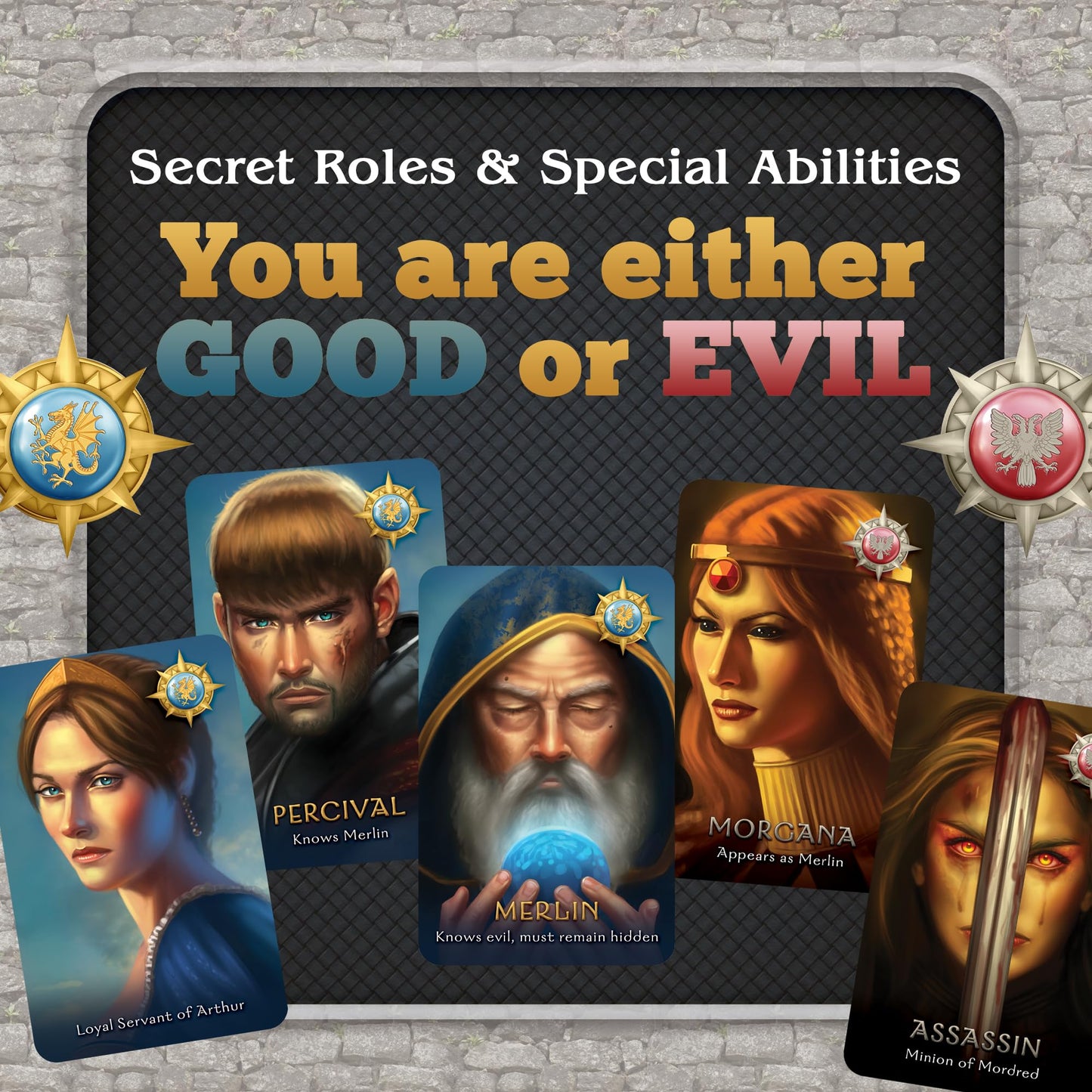 The Resistance Avalon Card Game - Thrilling Social Deduction Board Game