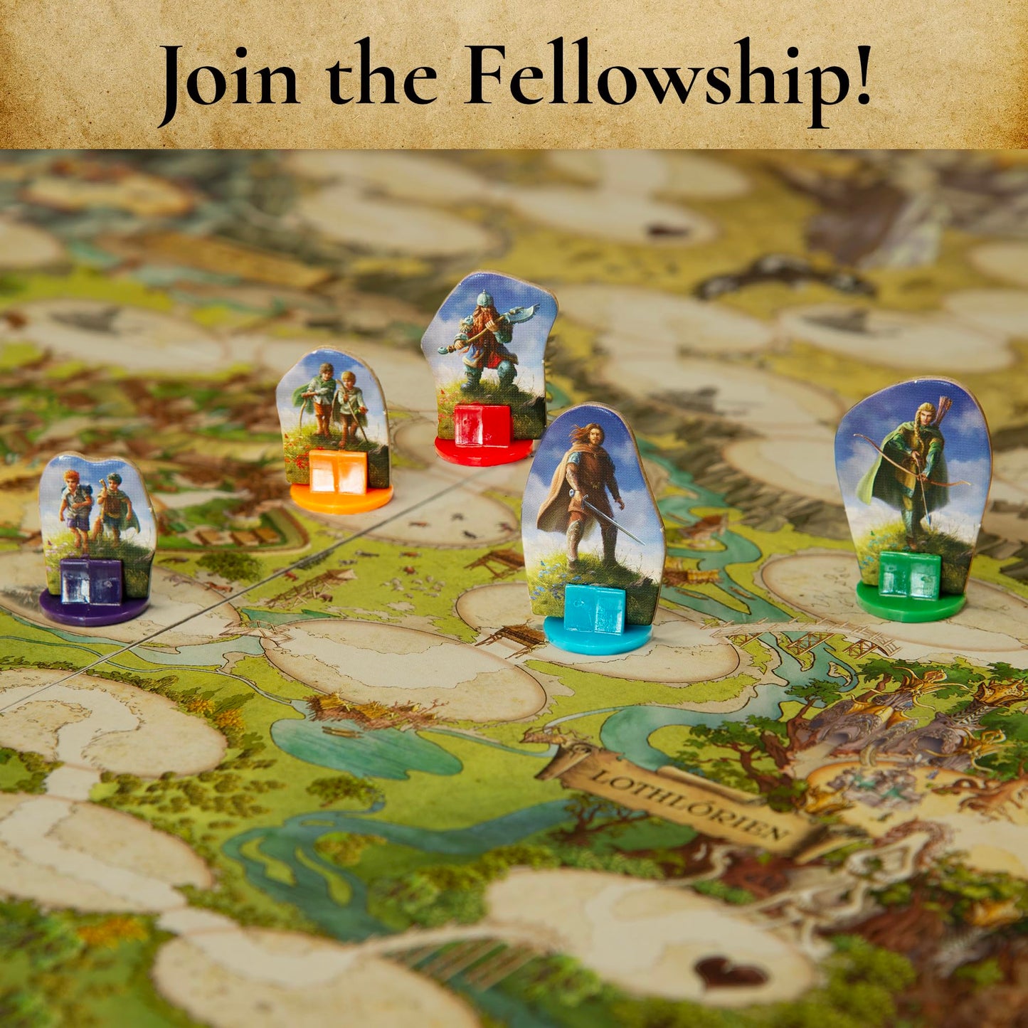 The Lord of The Rings Adventure to Mount Doom Strategy Board Game