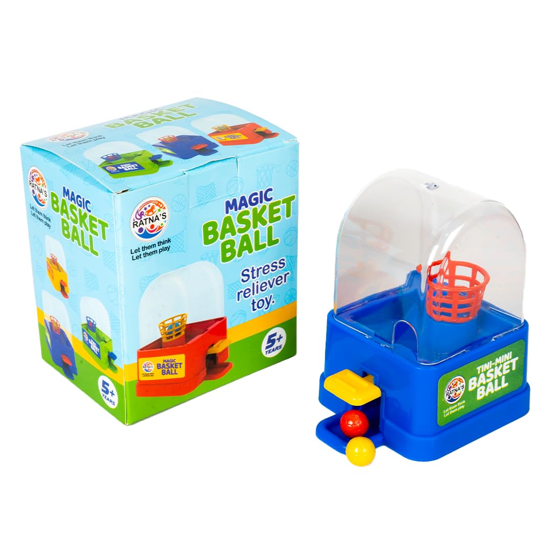 Ratna's Mini Magic Basket Ball Shooting Game, Handheld Tabletop Party Games, Return Gift for Kids