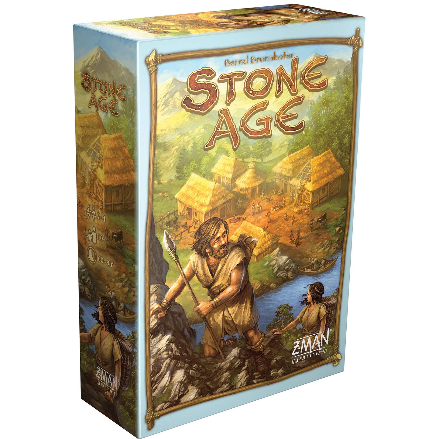Stone Age Board Game Engaging Worker Placement Strategy for Civilization Building