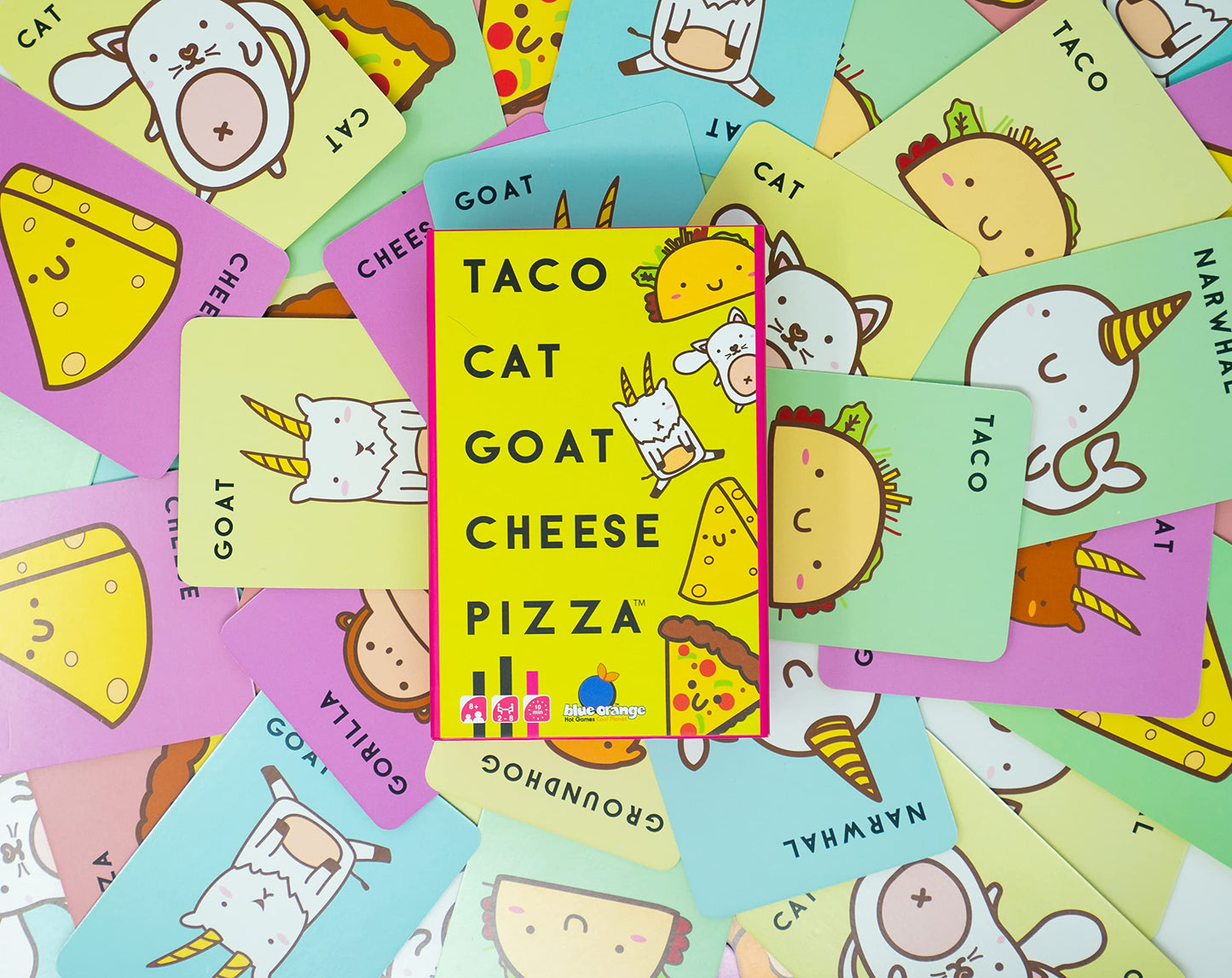 Blue Orange Taco Cat Goat Cheese Pizza The Party Card Game