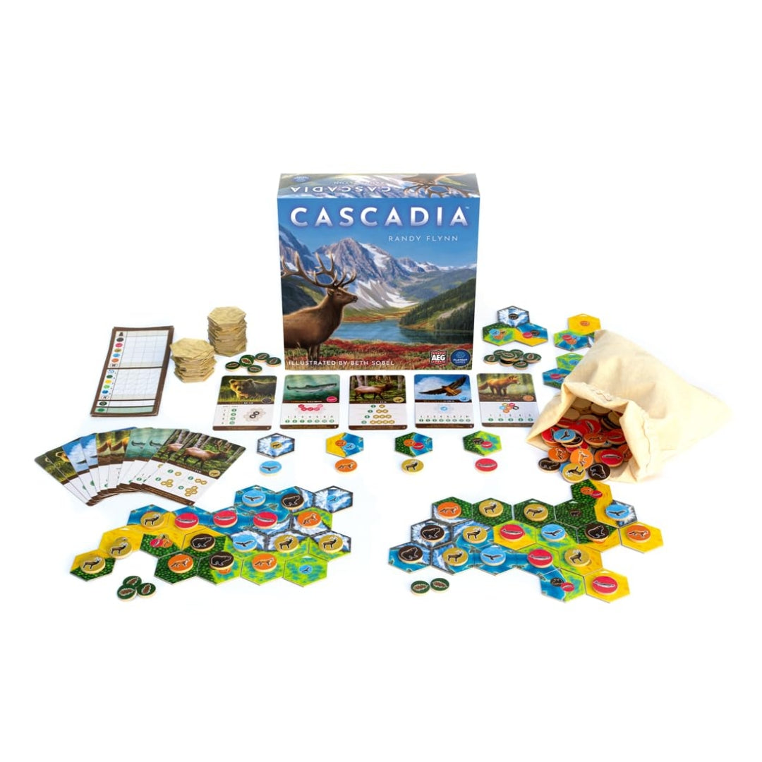 AEG Cascadia Award Winning Board Game