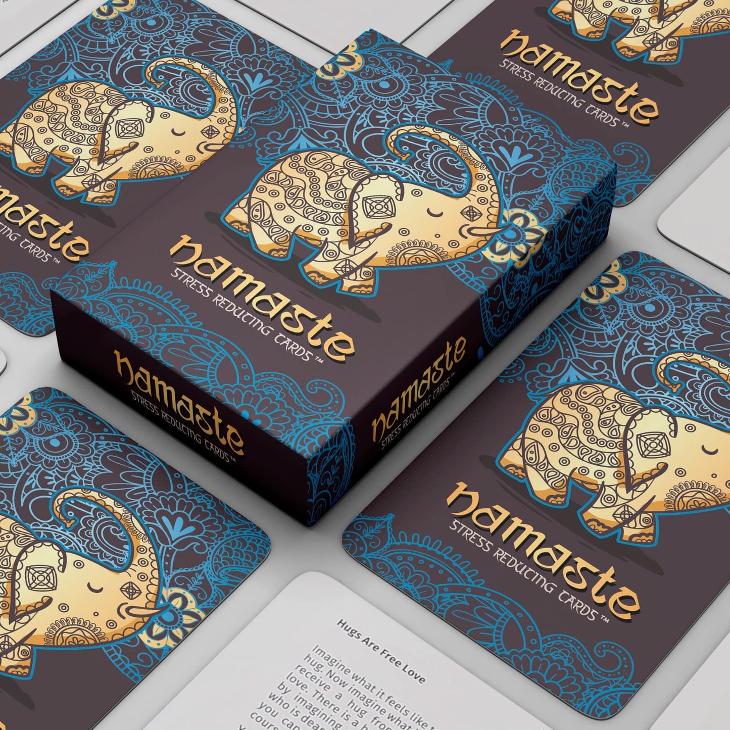 Namaste Mindfulness Cards - Stress & Anxiety Relief Meditation Cards
