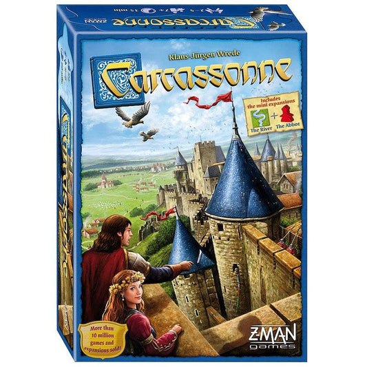 Z-man Carcassonne Board Game – Strategy & Fun for Families Ages 7+