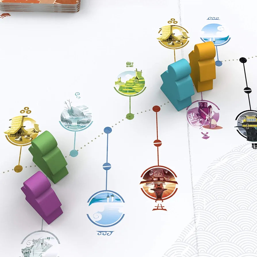 Fun Forge Tokaido Strategy Travel Adventure Board Game