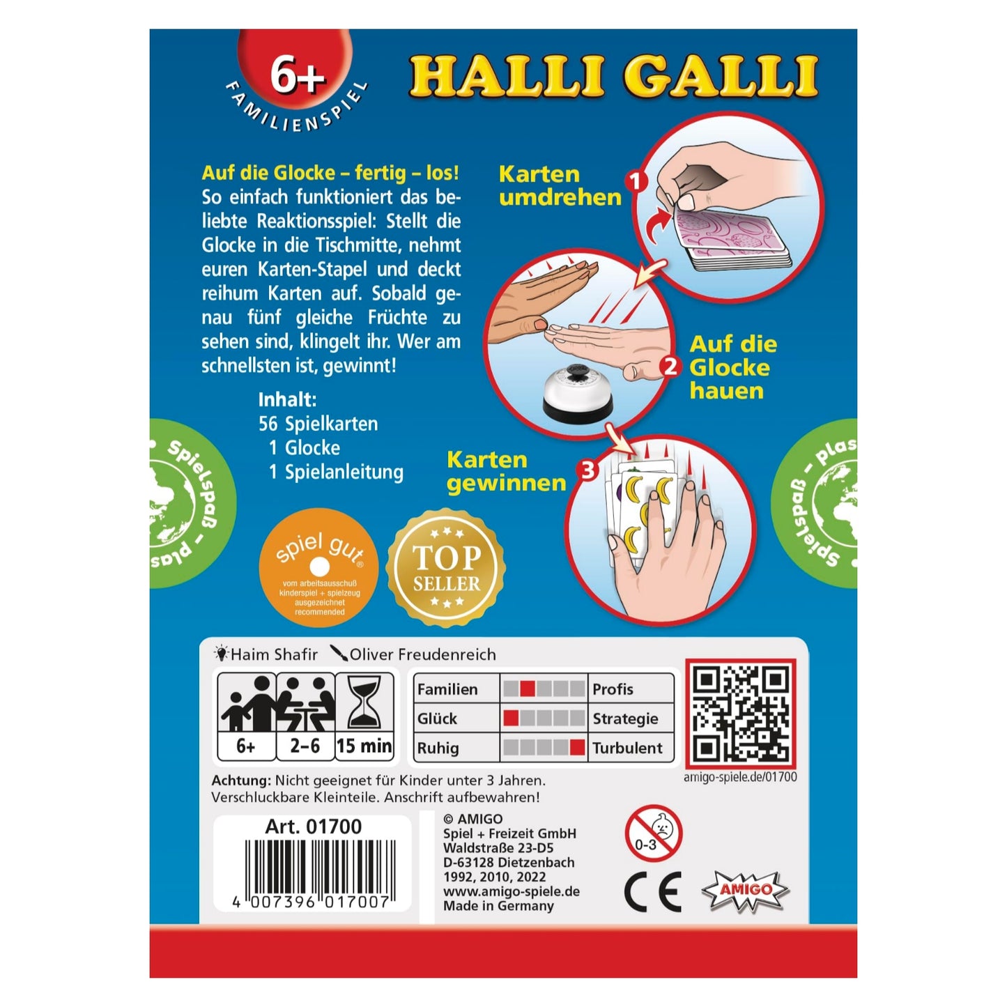 Halli Galli Card Game