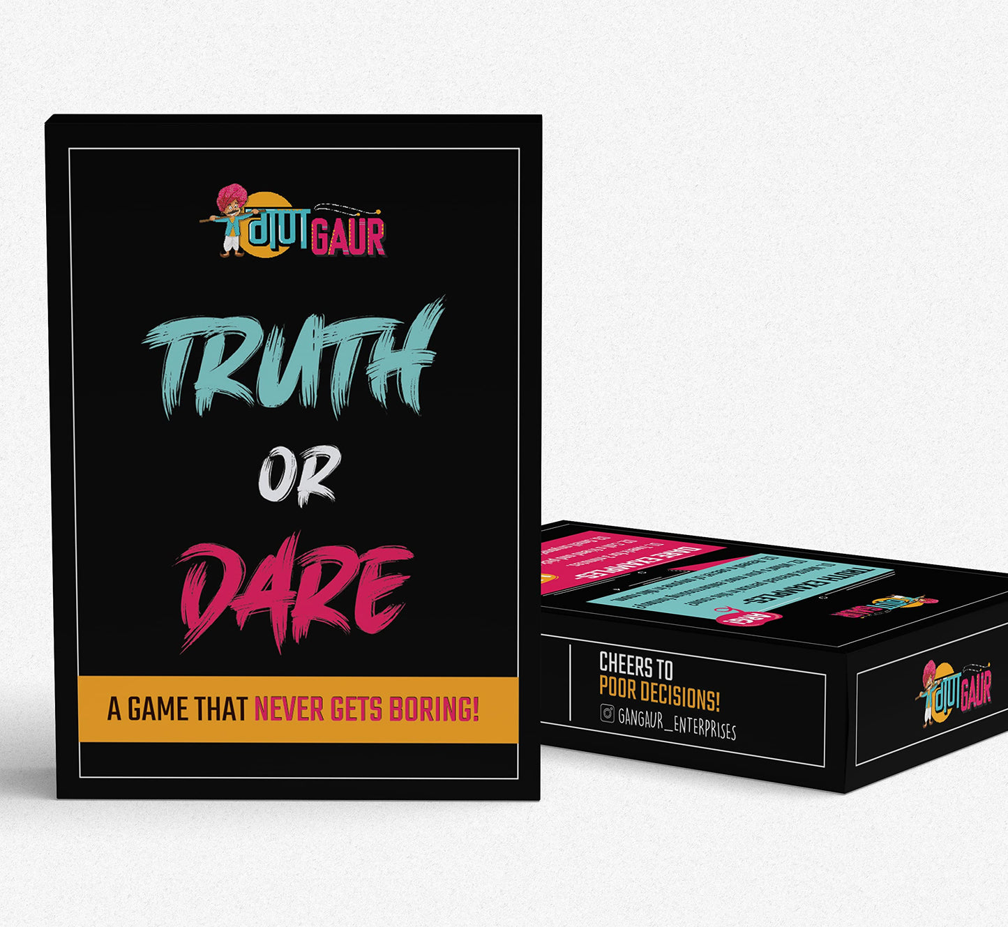 Quirky Hai Truth Or Dare Adult Card Game for Crazy Party Times