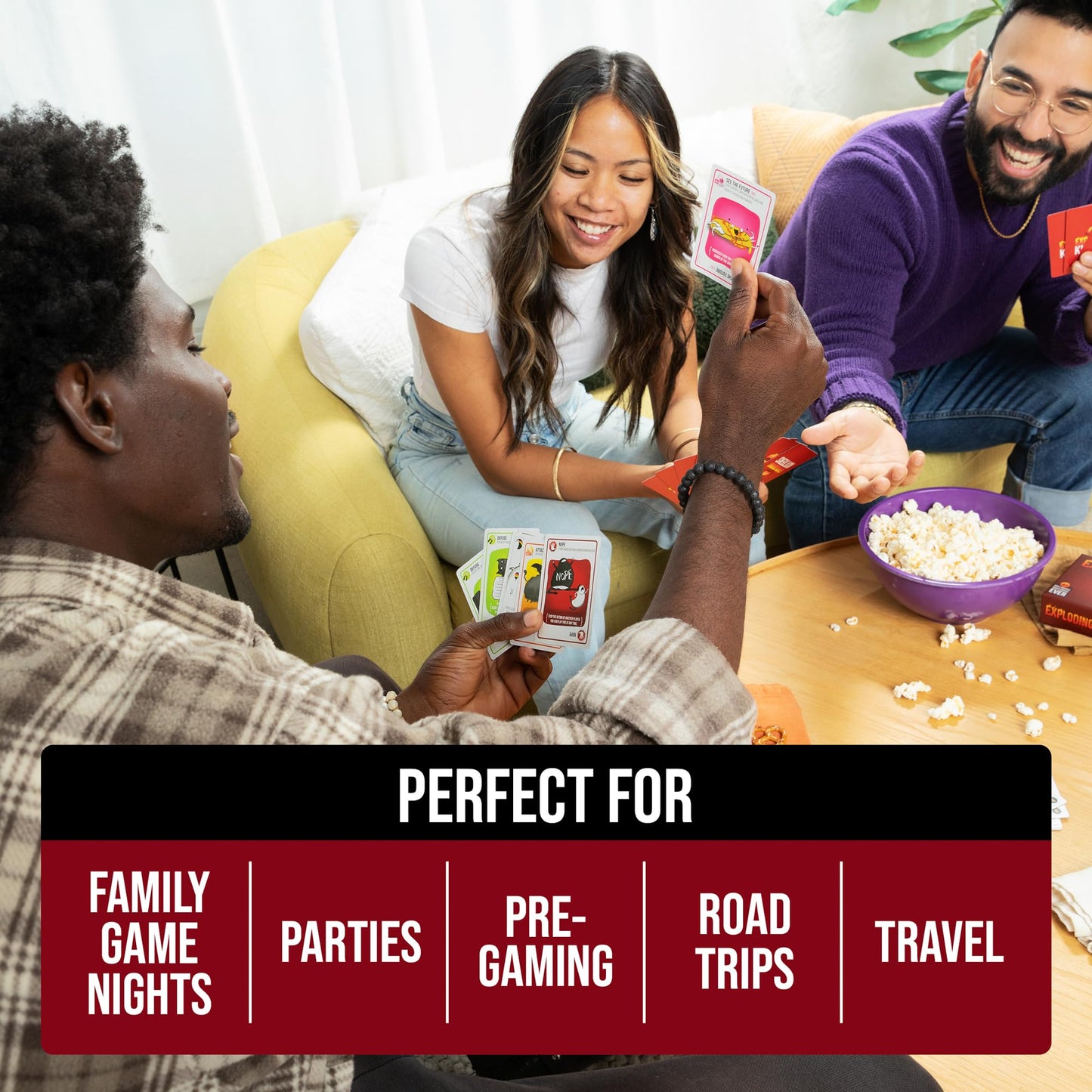 Exploding Kittens Hilarious Game for Family Game Night
