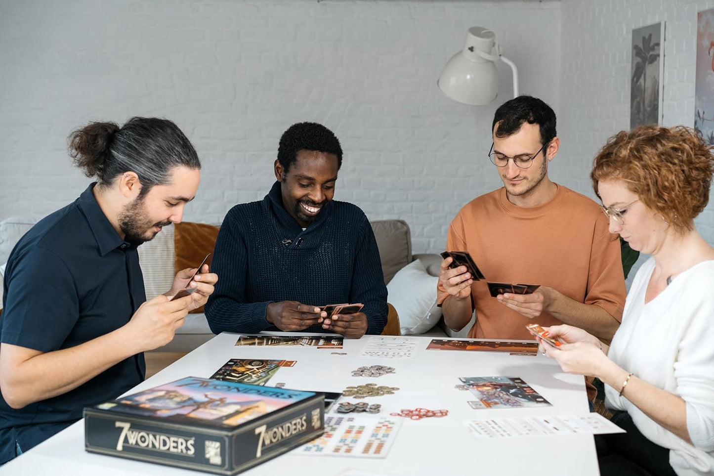 Repos Production Asmodee 7 Wonders Board Game - Lead Your Civilization to Prosperity New Edition