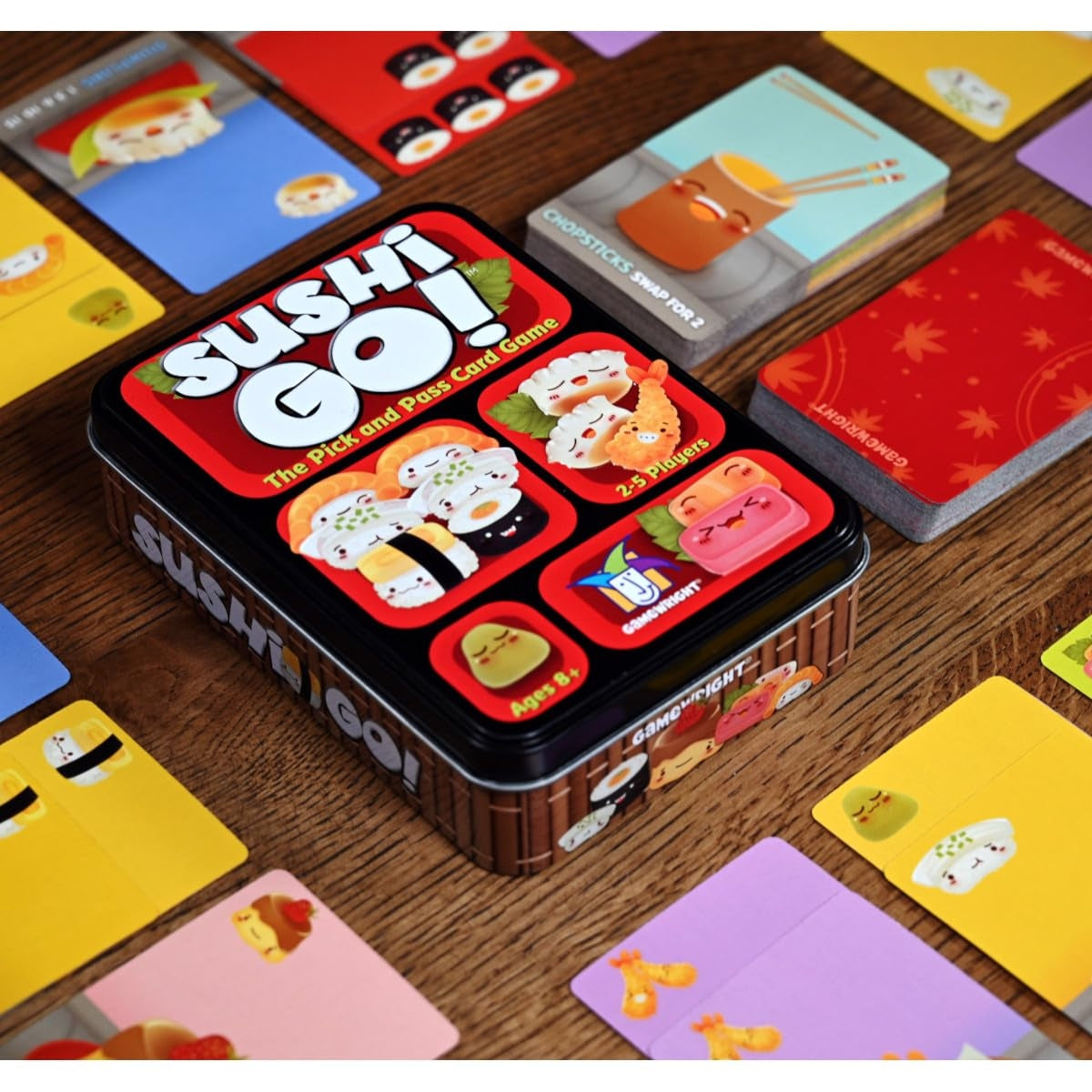 Sushi Go - The Pick and Pass family Card Game