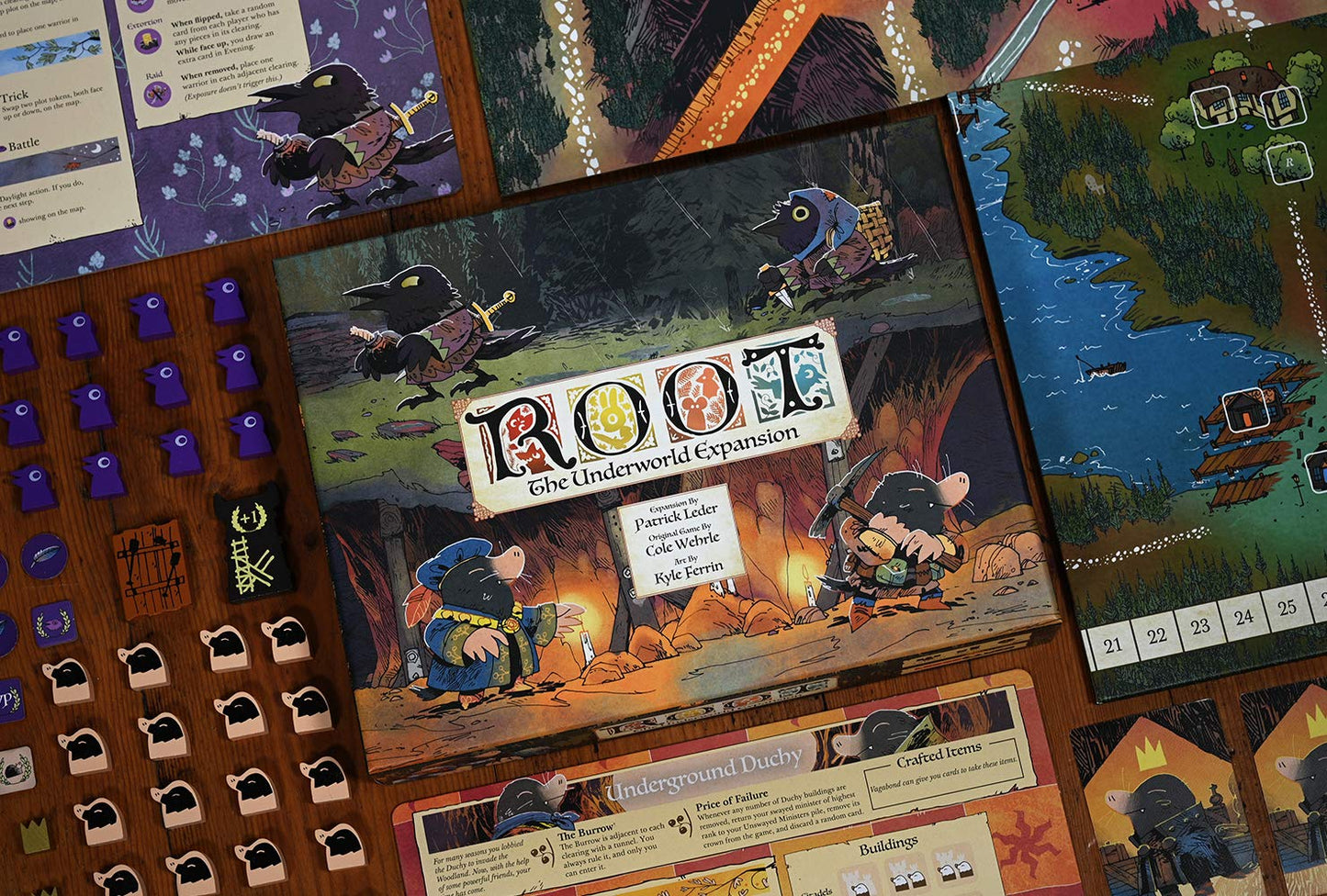 Root: The Underworld Expansion Board Game