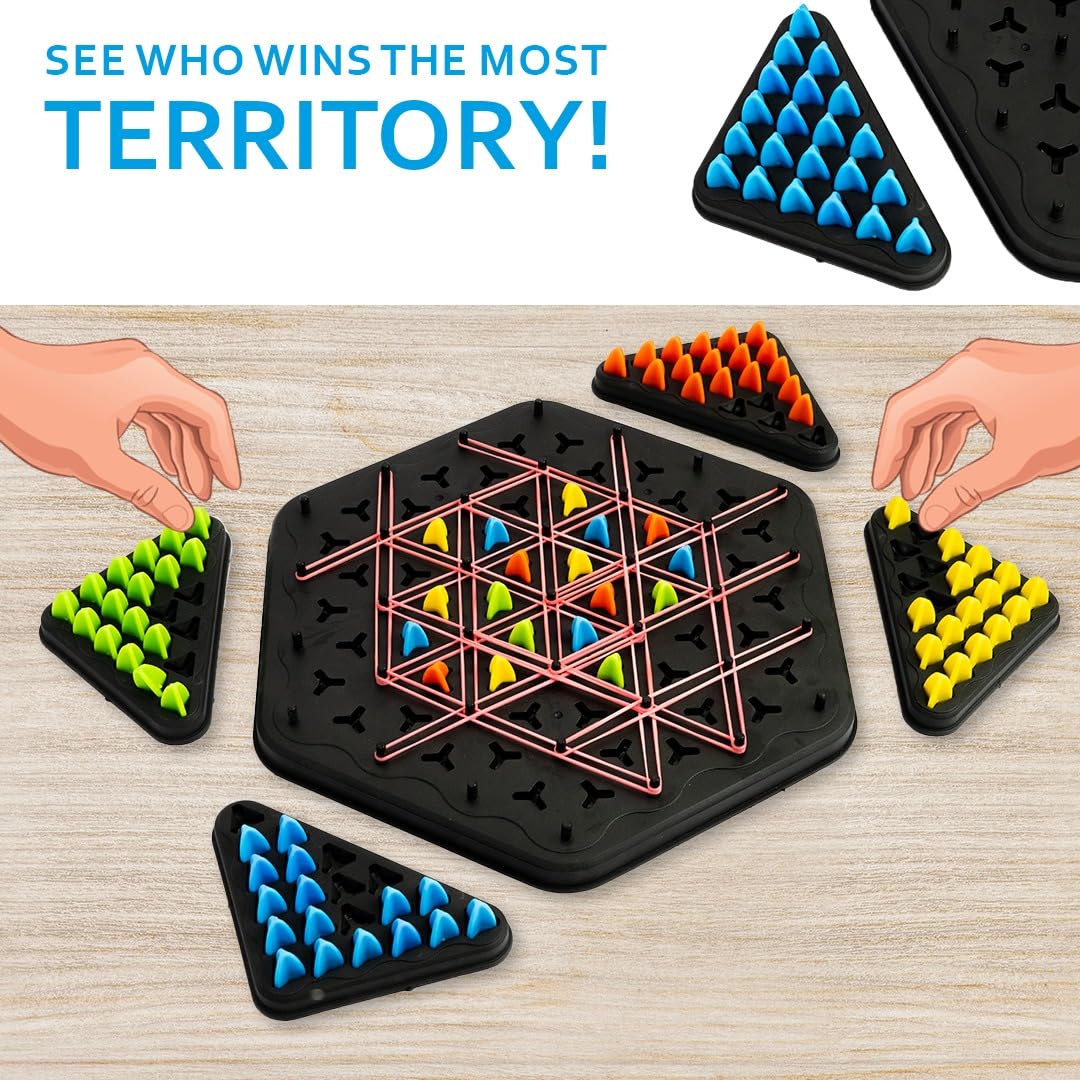 Ratna's Triangle Twist Strategy Board Game