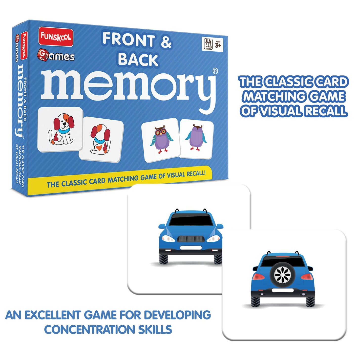 Funskool Memory Front And Back Game
