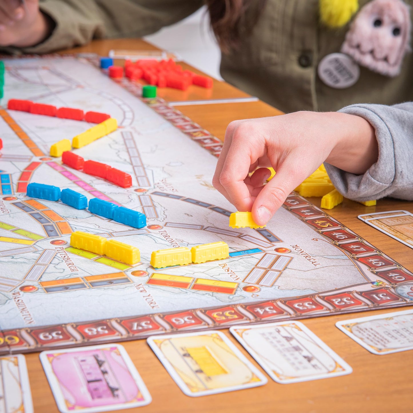 Ticket to Ride Board Game A Cross-Country Train Adventure