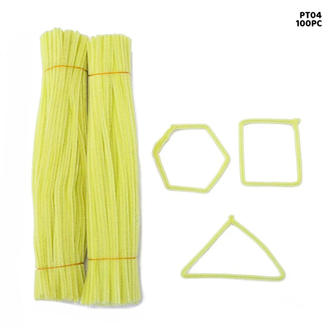 Pipe Cleaner Plain 100 Pc's Single Shades
