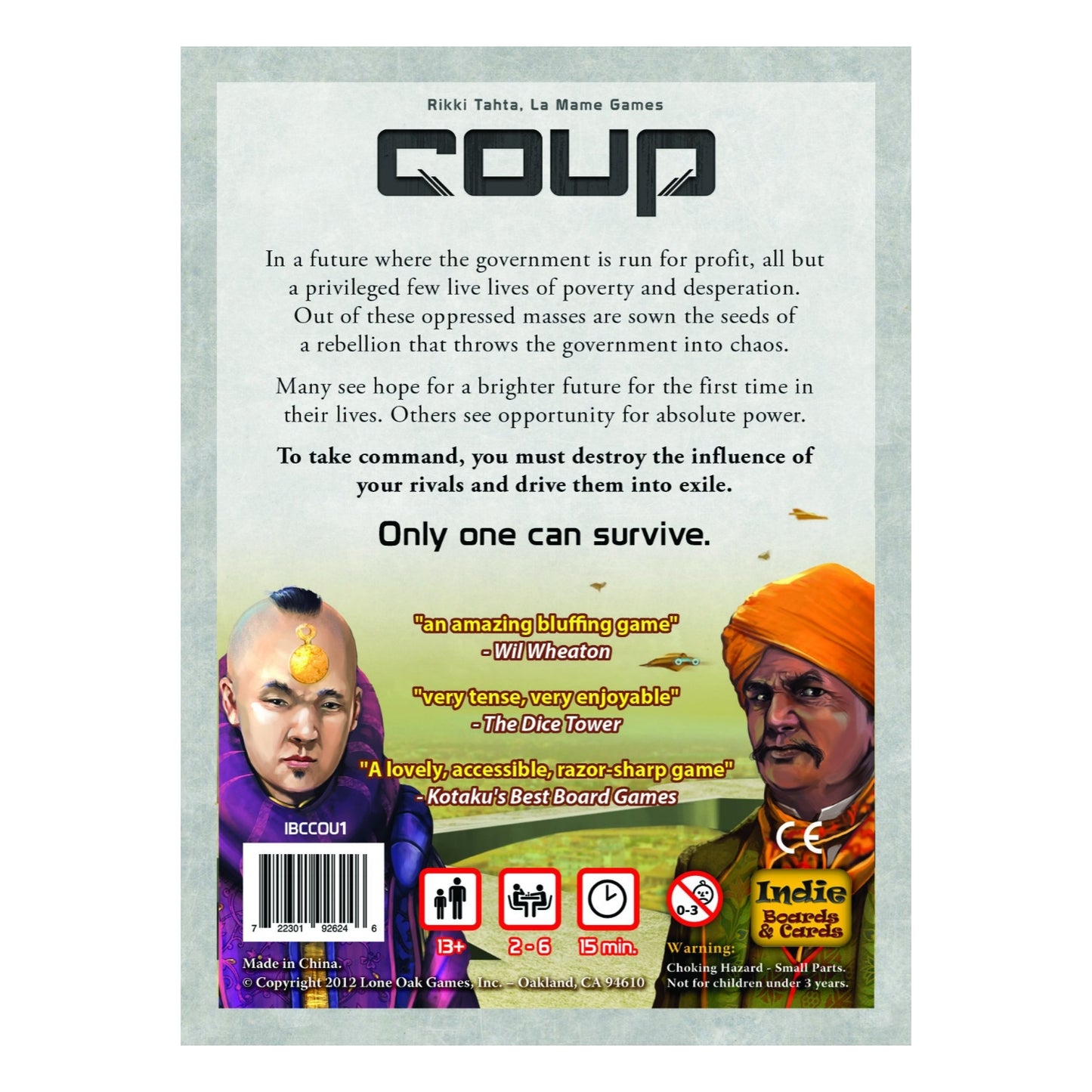 Coup: The Thrilling Card Game of Political Intrigue