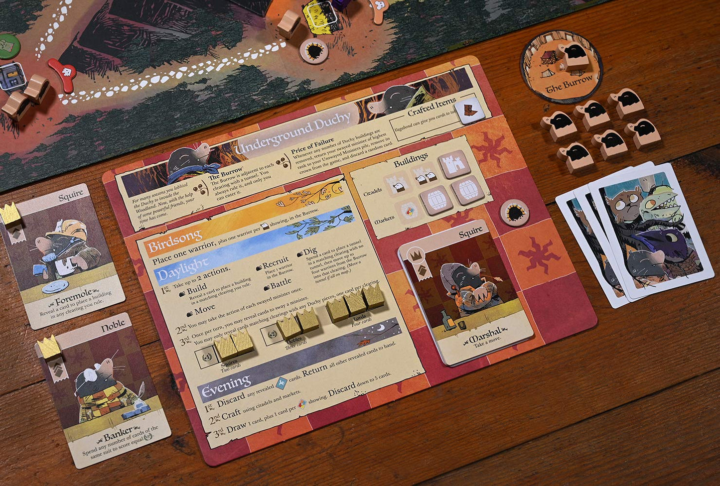 Root: The Underworld Expansion Board Game