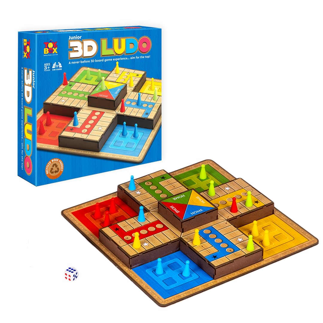 Toysbox Junior 3D Ludo Board Game