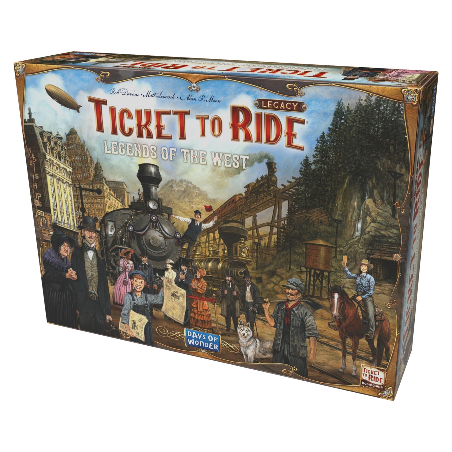 Asmodee Ticket to Ride Legacy Legends of The West Board Game