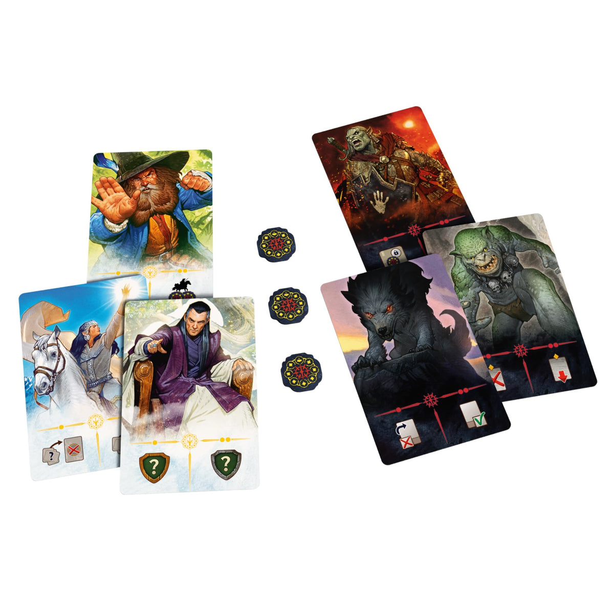 Asmodee The Lord of The Rings Duel for Middle Earth Allies Board Game Expansion