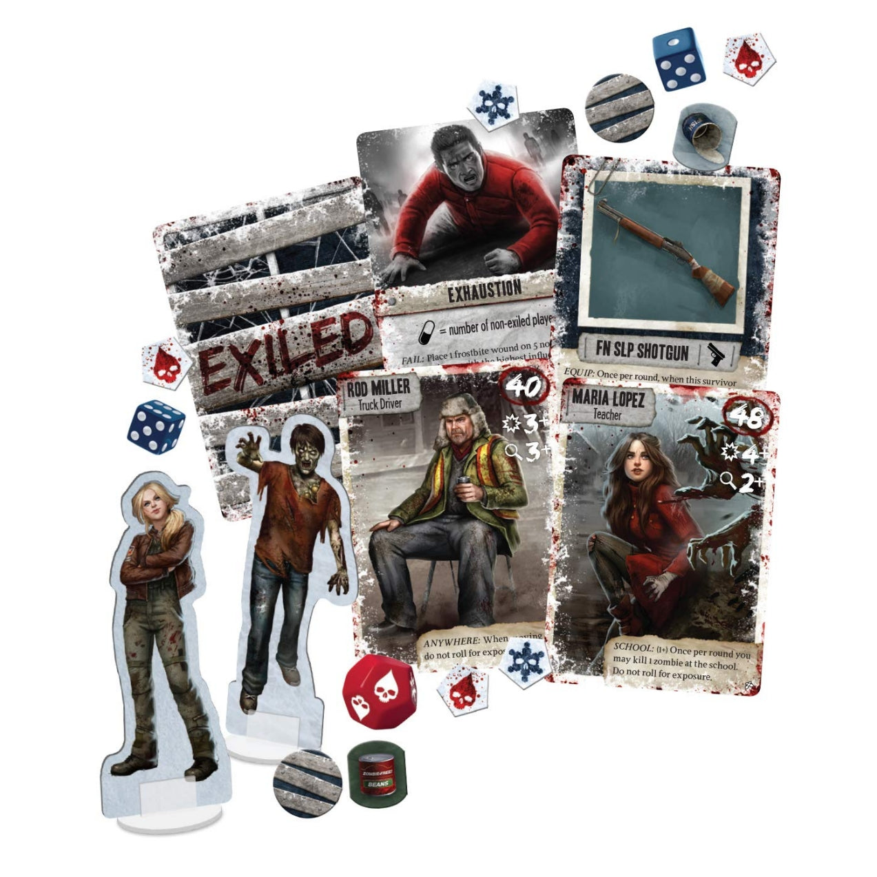Dead of Winter Post Apocalyptic Survival Strategy Board Game