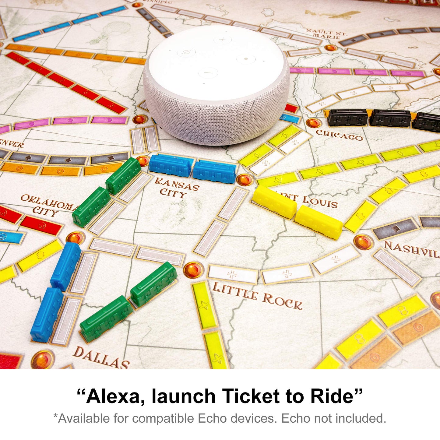 Ticket to Ride Board Game A Cross-Country Train Adventure