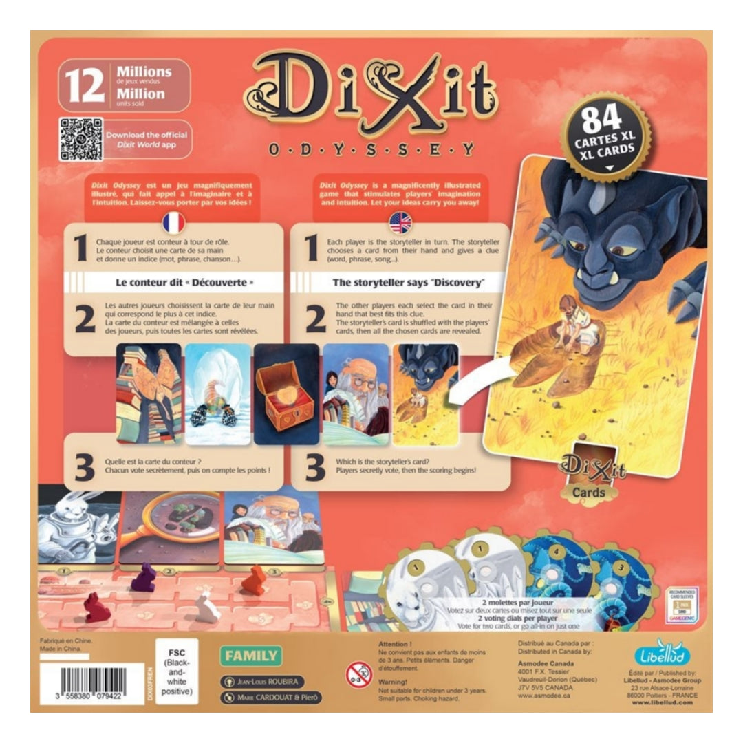 Dixit Odyssey Board Game