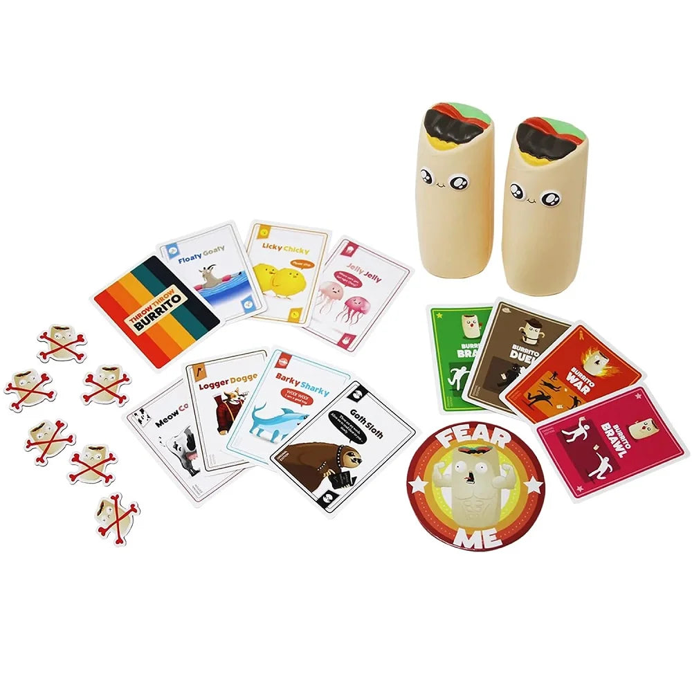 Throw Throw Burrito: The Ultimate Dodgeball Card Party Night Game