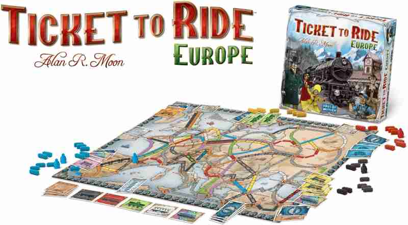 Ticket to Ride: Europe – The Classic Train Board Game