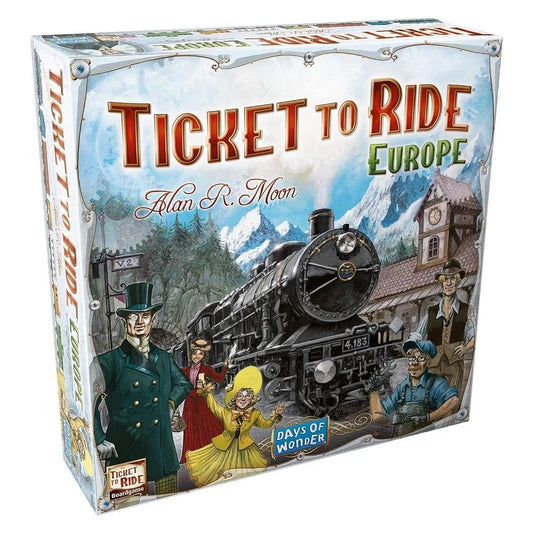 Ticket to Ride: Europe – The Classic Train Board Game