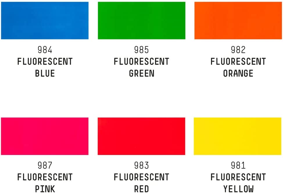 Liquitex BASICS 6 Tube Acrylic Paint Set 22ml - Fluorescent