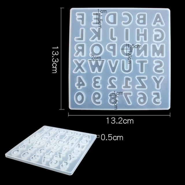 Silicone Mould Small Alphabet