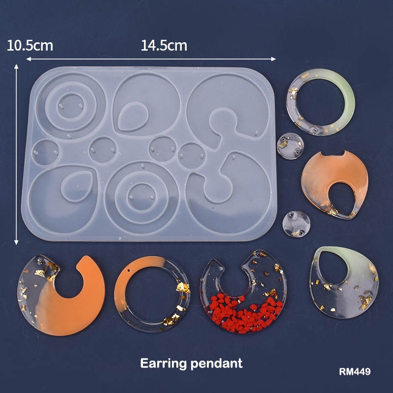 Silicone Mould Earrings / Pendants