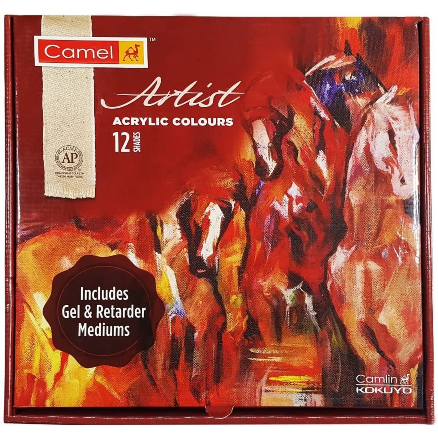 Camel Artist 40ml Acrylic Color Shade - 12 Shades