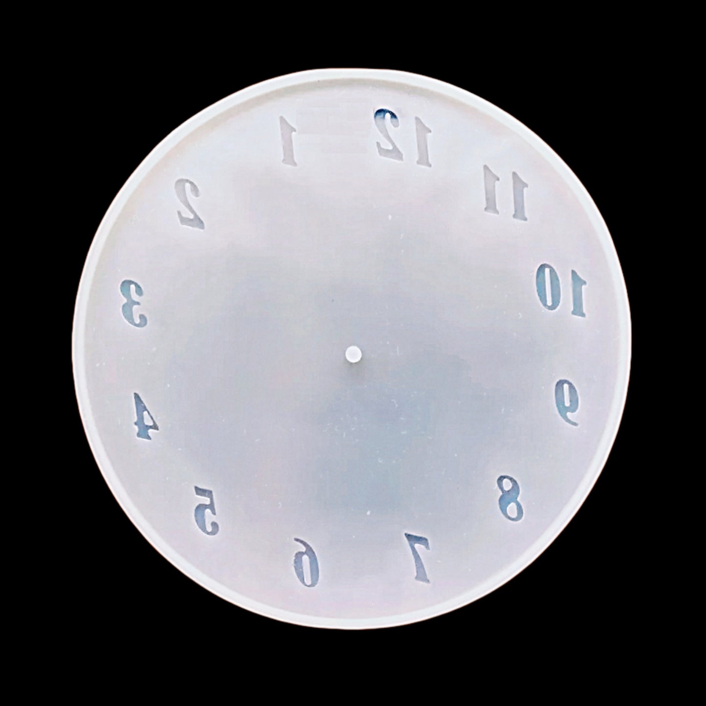 Silicone Mould 12inch Numerical Clock