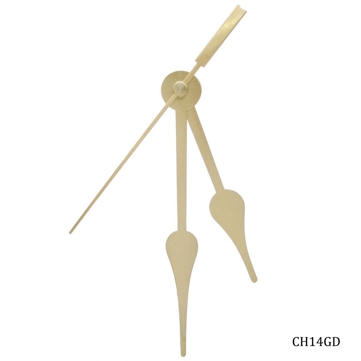 Clock Hands Set (11x8 Cm) - Gold