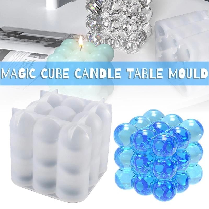 Silicone Mould 3D Bubbles Candle