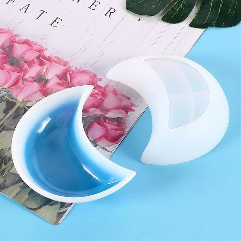 Silicone Mould Moon Trinket Tray