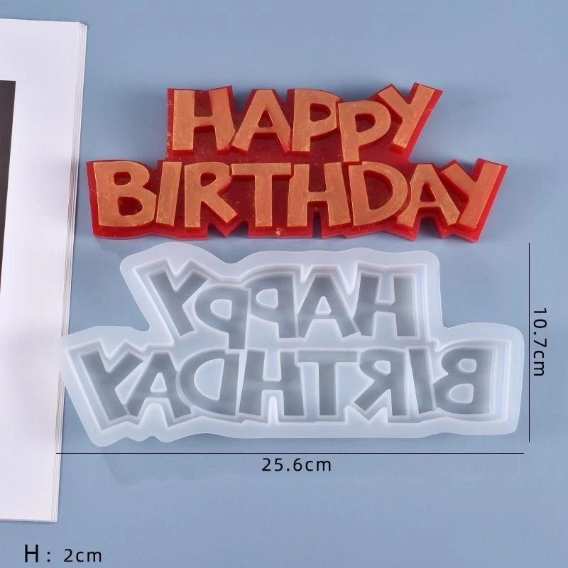 Silicone Mould Happy Birthday