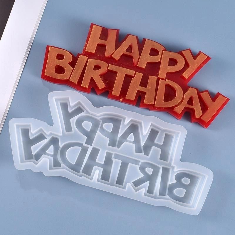 Silicone Mould Happy Birthday