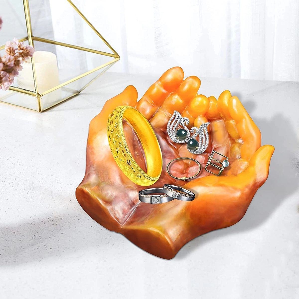 Silicone Mould Hand Shaped Tray